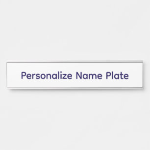 Erstellen Sie Ihre Personalisierung Türschild
