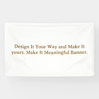 Erstellen Sie Ihre persönliche 3'x5' Banner