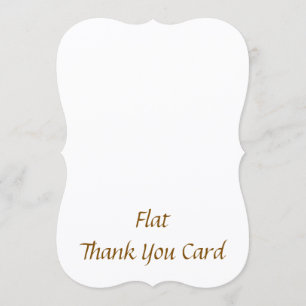 Erstellen Sie Ihre persönliche 5" x 7" Klammer Fla Dankeskarte