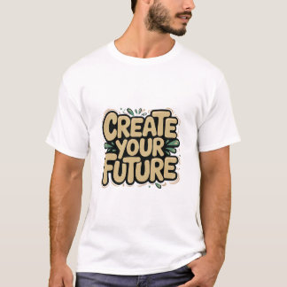 Erstellen Sie Ihre Zukunft - Motivierend und spiel T-Shirt