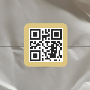 Erstellen Sie Ihren benutzerdefinierten QR-Code Go Quadratischer Aufkleber