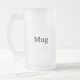 Erstellen Sie Ihren eigenen 16 oz Mattglas Bierglas