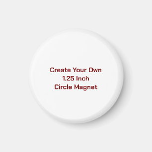 Erstellen Sie Ihren eigenen 1,25 Zoll Kreis Magnet