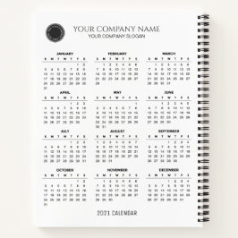 Erstellen Sie Ihren eigenen 2021 Firmenkalender |  Notizbuch