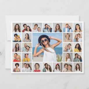Erstellen Sie Ihren eigenen 27 Foto Collage Gruß Karte