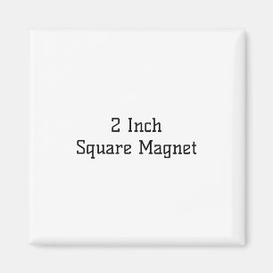 Erstellen Sie Ihren eigenen 2'' Quadrat-Magnet Magnet