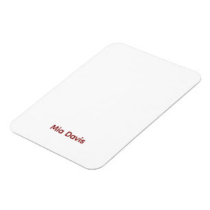 Erstellen Sie Ihren eigenen 3''x4'' flexiblen Magn Magnet