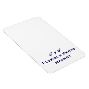 Erstellen Sie Ihren eigenen 4" x 6" flexiblen Foto Magnet