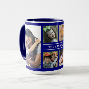 Erstellen Sie Ihren eigenen 6-Collage-Familienname Tasse
