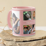 Erstellen Sie Ihren eigenen 6-Collage-Familienname Tasse<br><div class="desc">Maßgeschneiderte Foto Collage Kaffee Tasse,  um mit 6 Bildern und Familiennamen personalisieren.</div>