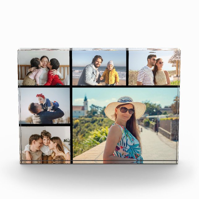 Erstellen Sie Ihren eigenen 6 Collage Foto Block (Vorderseite)