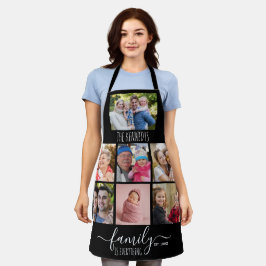 Erstellen Sie Ihren eigenen 7-Collage-Familienname Schürze