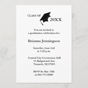 Erstellen Sie Ihren eigenen Abschluss Einladung 1