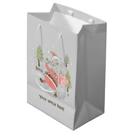 Erstellen Sie Ihren eigenen Albernen Weihnachtsman Mittlere Geschenktüte