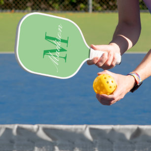Erstellen Sie Ihren eigenen Anfangsnamen für das M Pickleball Schläger
