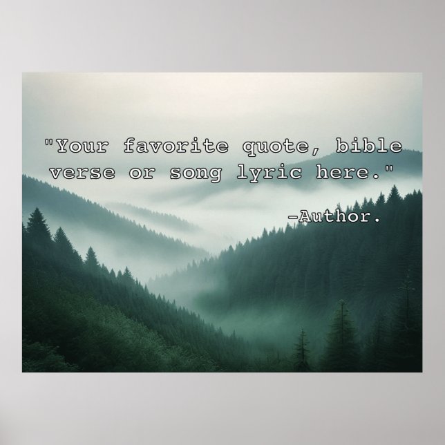 Erstellen Sie Ihren eigenen, benutzerdefinierten A Poster (Vorne)
