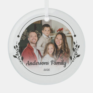 Erstellen Sie Ihren eigenen benutzerdefinierten Fo Ornament Aus Glas
