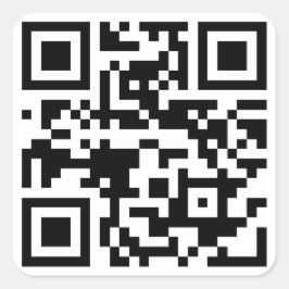 Erstellen Sie Ihren eigenen benutzerdefinierten QR Quadratischer Aufkleber