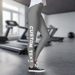 Erstellen Sie Ihren eigenen benutzerdefinierten Te Leggings<br><div class="desc">Erstellen Sie eigene Leggings für den benutzerdefinierten Text.</div>