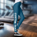 Erstellen Sie Ihren eigenen benutzerdefinierten Te Leggings<br><div class="desc">Erstellen Sie eigene Leggings für den benutzerdefinierten Text.</div>