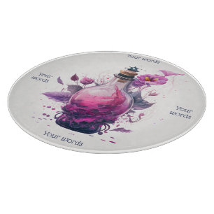 Erstellen Sie Ihren eigenen Blumentöpfchen Flasche Schneidebrett