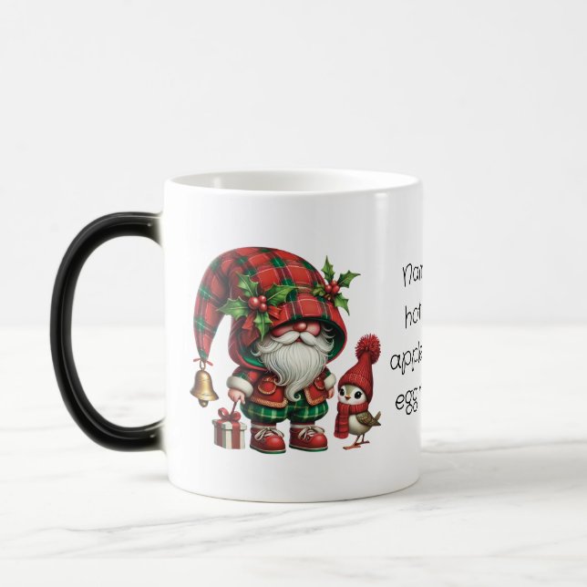 Erstellen Sie Ihren eigenen Blumenweihnachtsvogel  Verwandlungstasse (Links)