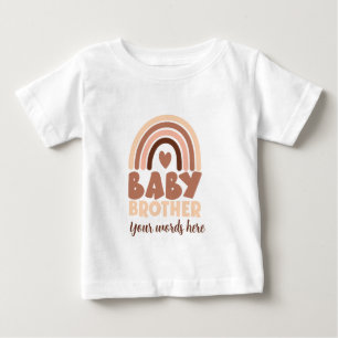 Erstellen Sie Ihren eigenen Brown Baby Brother T-shirt