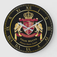 Erstellen Sie Ihren eigenen Coat des Arms Red Gold