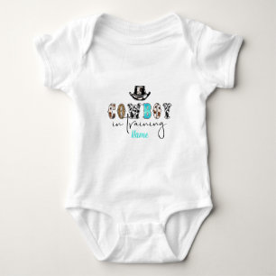 Erstellen Sie Ihren eigenen Cowboy im Training Baby Strampler