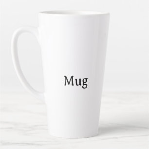 Erstellen Sie Ihren eigenen einfachen maßgeschneid Milchtasse