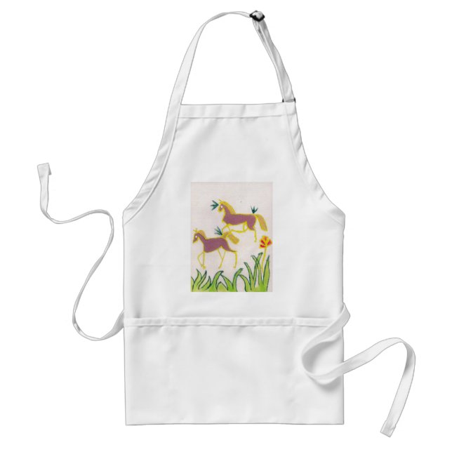 Erstellen Sie Ihren eigenen Einhorn Flora Power Ni Schürze (Vorne)