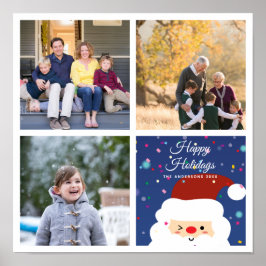 Erstellen Sie Ihren eigenen Familienfoto Collage U Poster