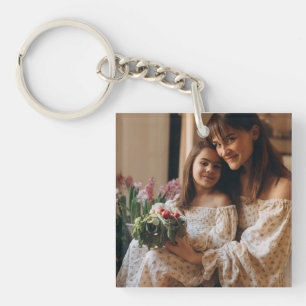 Erstellen Sie Ihren eigenen Familienfoto-Schlüssel Schlüsselanhänger