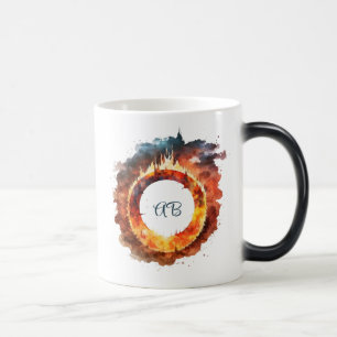 Erstellen Sie Ihren eigenen Feuerring Verwandlungstasse
