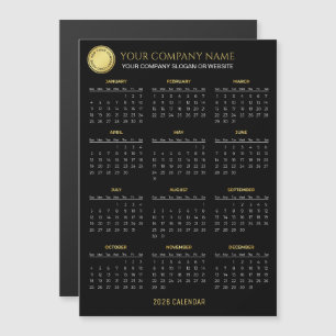 Erstellen Sie Ihren eigenen Firmenkalender 2026    Magnetkarte