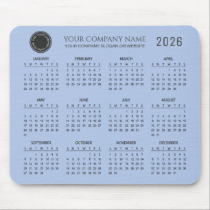 Erstellen Sie Ihren eigenen Firmenkalender 2026 Mousepad