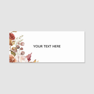 Erstellen Sie Ihren eigenen floralen klassischen N Namensschild