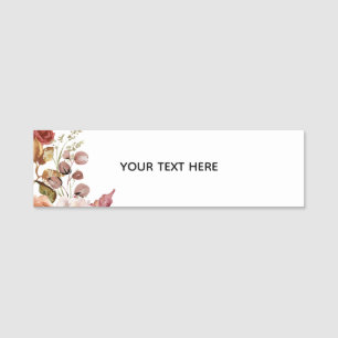 Erstellen Sie Ihren eigenen floralen klassischen N Namensschild