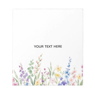 Erstellen Sie Ihren eigenen floralen Notizblock