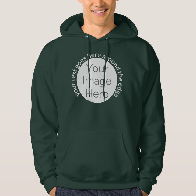 Erstellen Sie Ihren eigenen Foto-Hoodie-benutzerde Hoodie (Vorderseite)