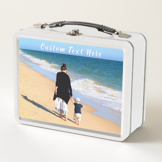 Erstellen Sie Ihren eigenen Foto-Metal-Lunch-Box b Metall Brotdose (Vorderseite)