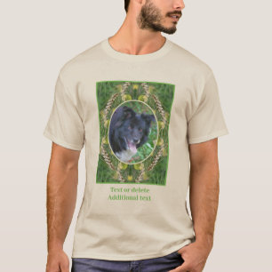 Erstellen Sie Ihren eigenen Foto Sommergrasrahmen T-Shirt