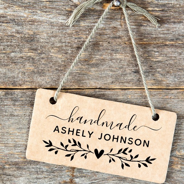 Erstellen Sie Ihren eigenen handgefertigten Namen Gummistempel (Create Your Own Handmade Name Rubber Stamp)
