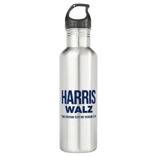 Erstellen Sie Ihren eigenen Harris Walz 2024 Edelstahlflasche