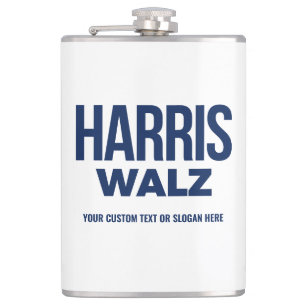 Erstellen Sie Ihren eigenen Harris Walz 2024 Flachmann
