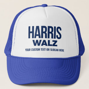 Erstellen Sie Ihren eigenen Harris Walz 2024 Truckerkappe