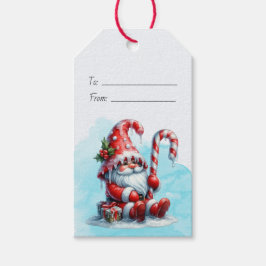 Erstellen Sie Ihren eigenen heiteren Peppermint We Geschenkanhänger