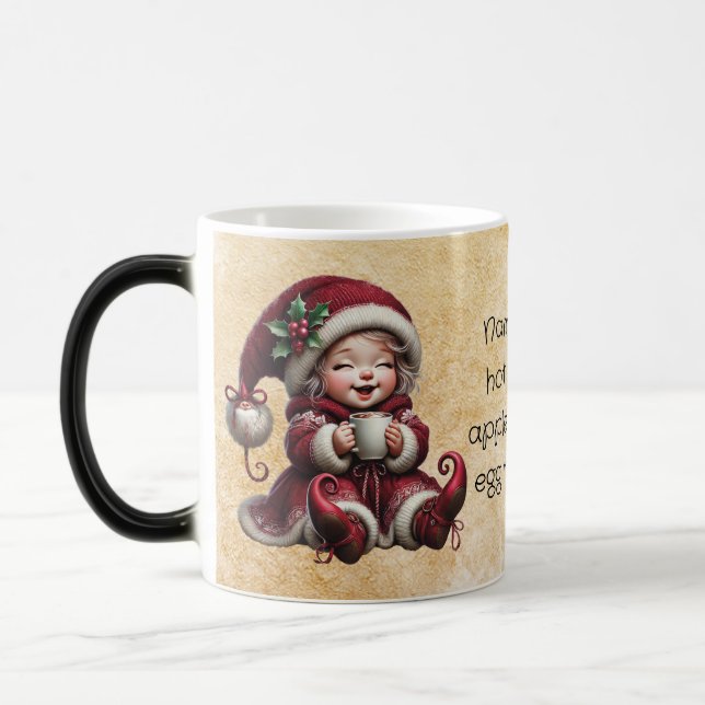 Erstellen Sie Ihren eigenen Jahrgang Weihnachts Gn Verwandlungstasse (Links)