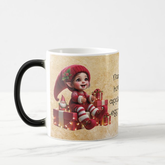Erstellen Sie Ihren eigenen Jolly Vintage Weihnach Verwandlungstasse (Links)