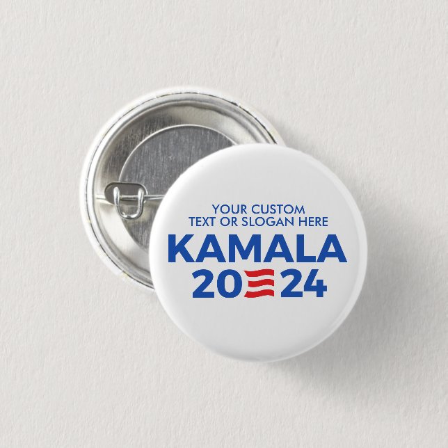 Erstellen Sie Ihren eigenen Kamala Harris 2024 rec Button (Vorne & Hinten)
